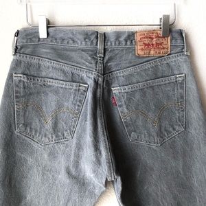 LEVIS 501 Straight Fit Grey Jeans 32x30